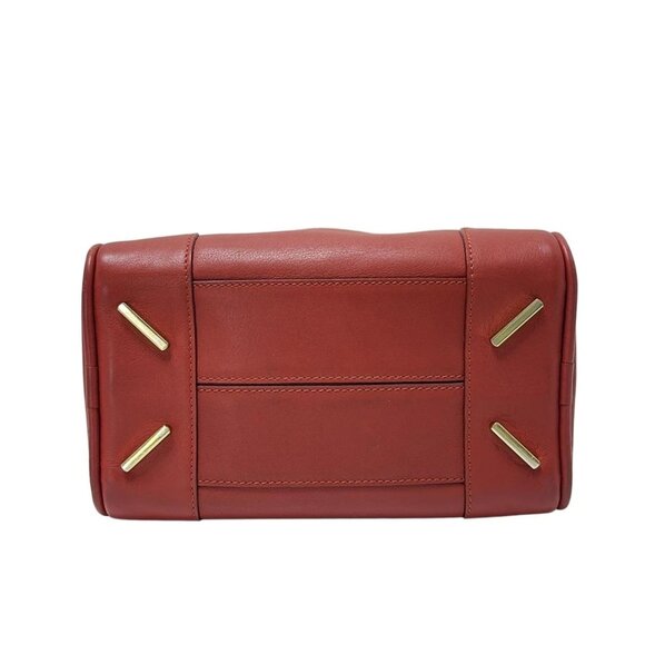 LOEWE Amazona 75 Small Red Leather - Handbag 635-080325 - Picture 4 of 8